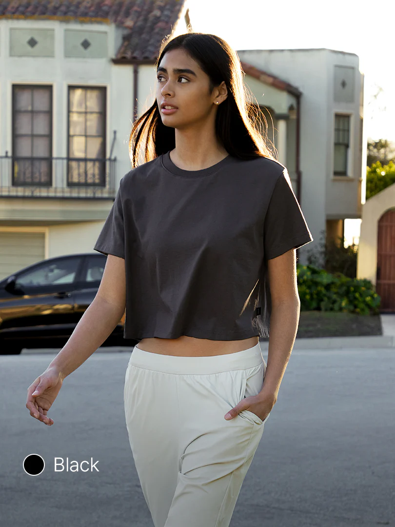 Aerosilver Cropped T-Shirt - Image 4