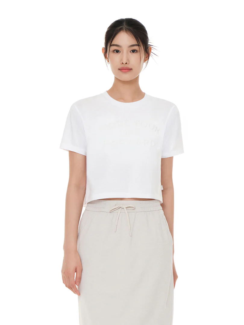 Airessential Move Your Life Forward Cropped Short Sleeve - Image 3