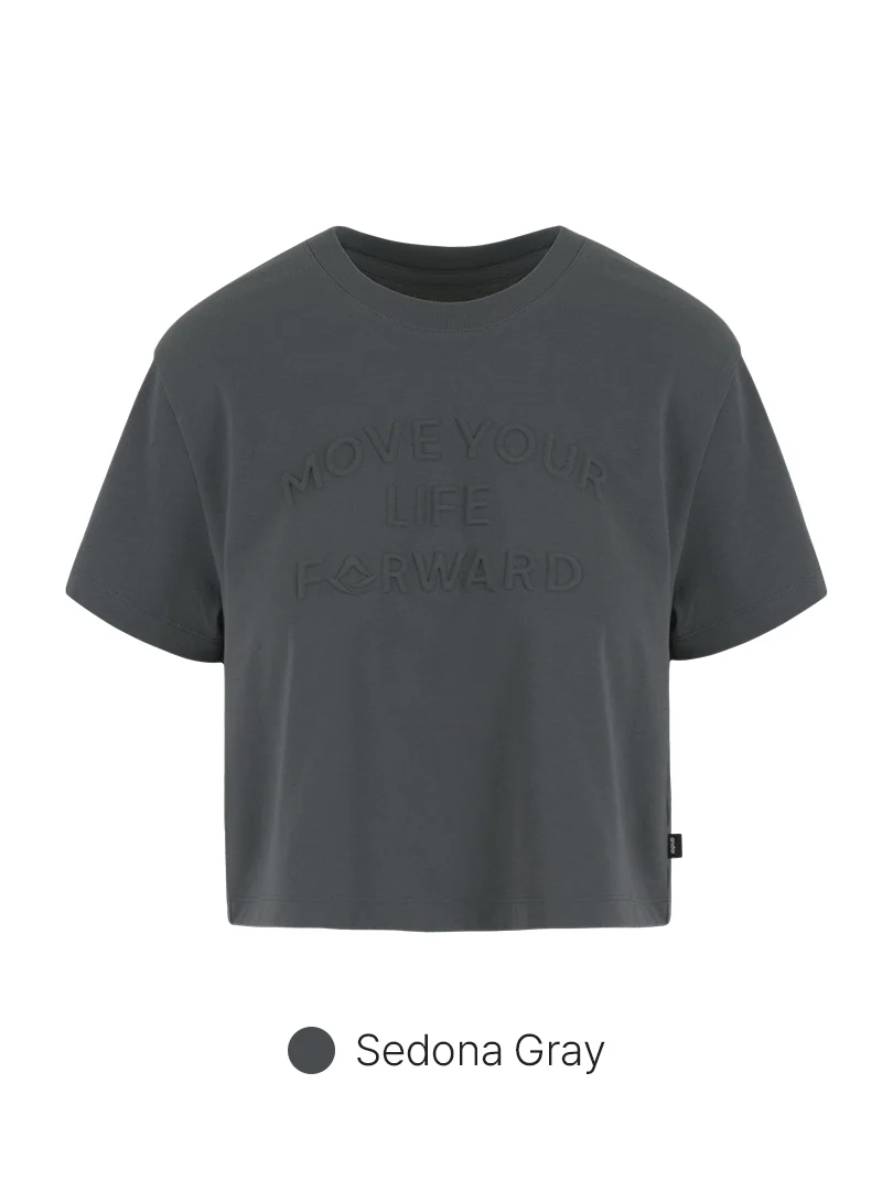 Airessential Move Your Life Forward Cropped Short Sleeve - Image 6