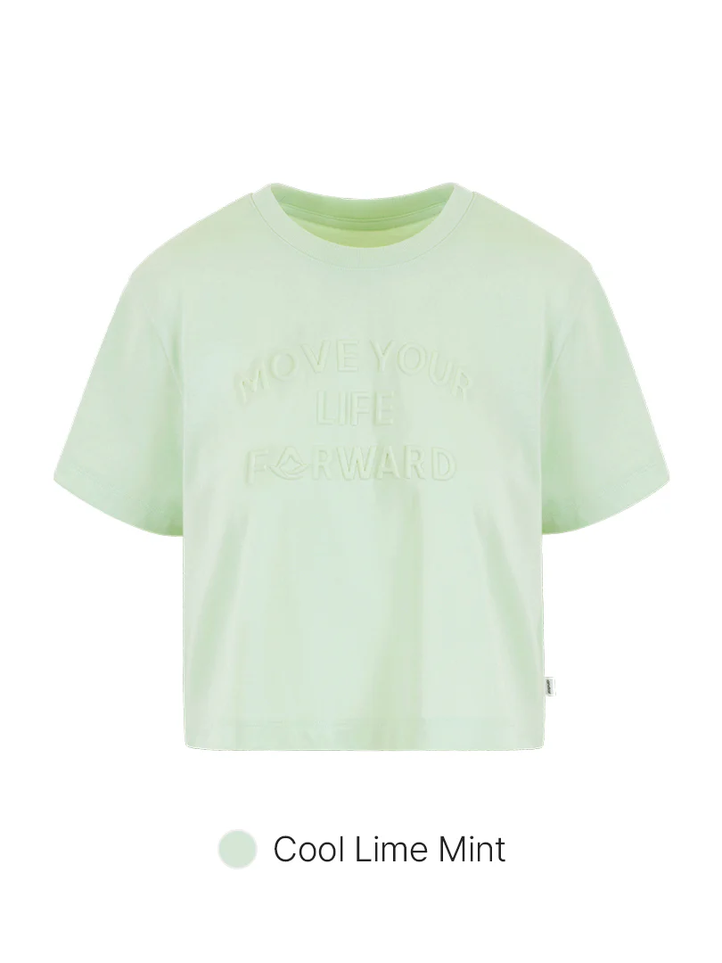 Airessential Move Your Life Forward Cropped Short Sleeve - Image 8