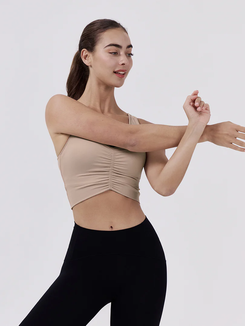 Airexpert Ruched Longline Bra - Image 3