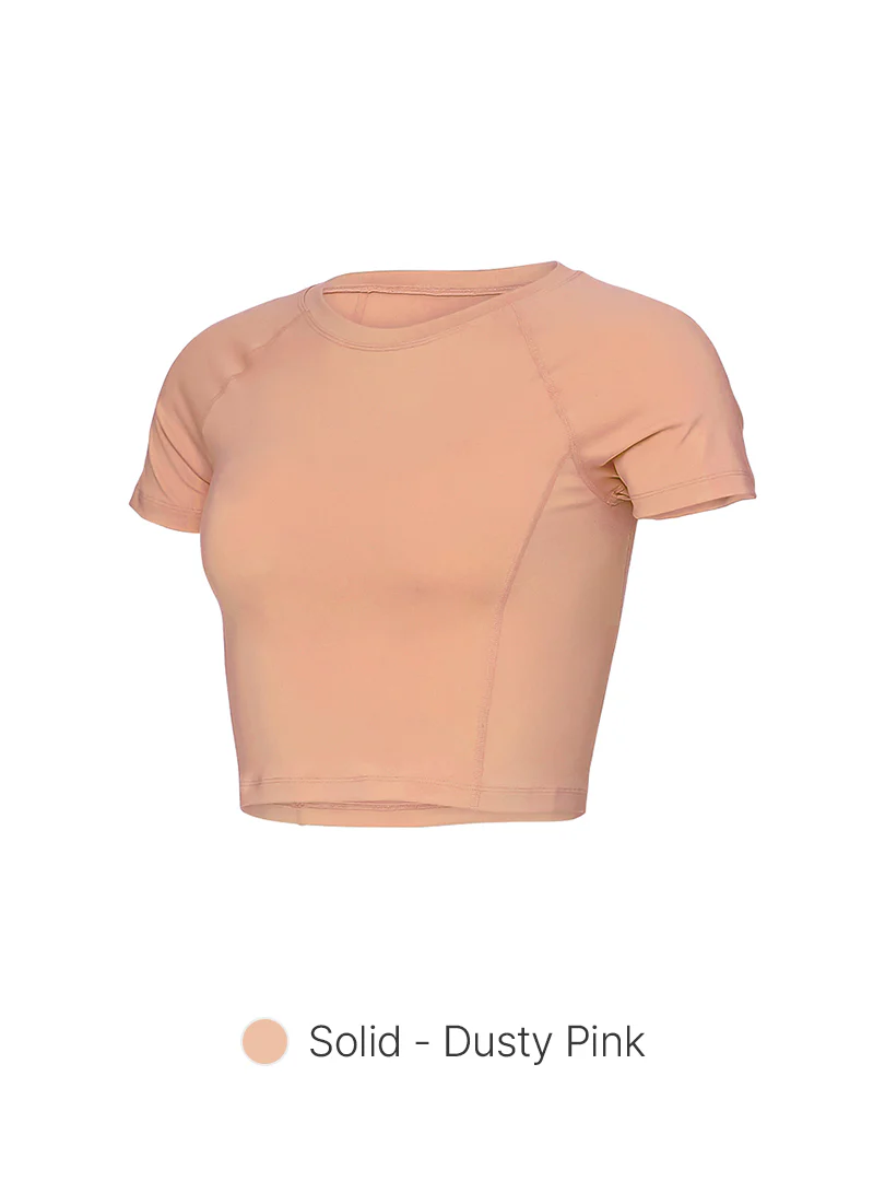 Airtouch Pace Cropped Short Sleeve - Image 12