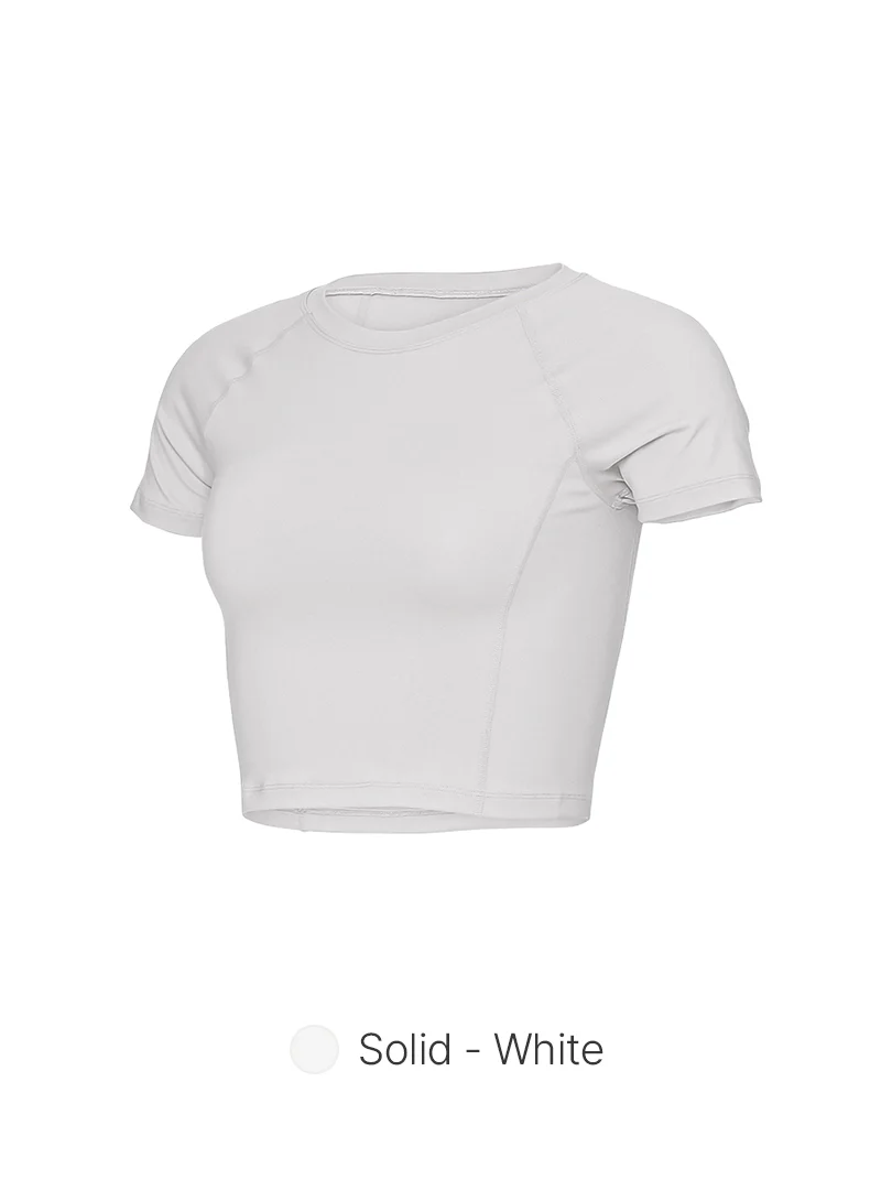 Airtouch Pace Cropped Short Sleeve - Image 14