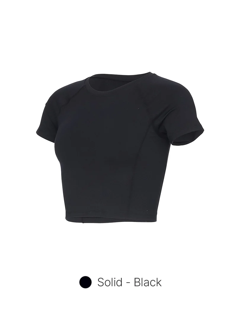 Airtouch Pace Cropped Short Sleeve - Image 8