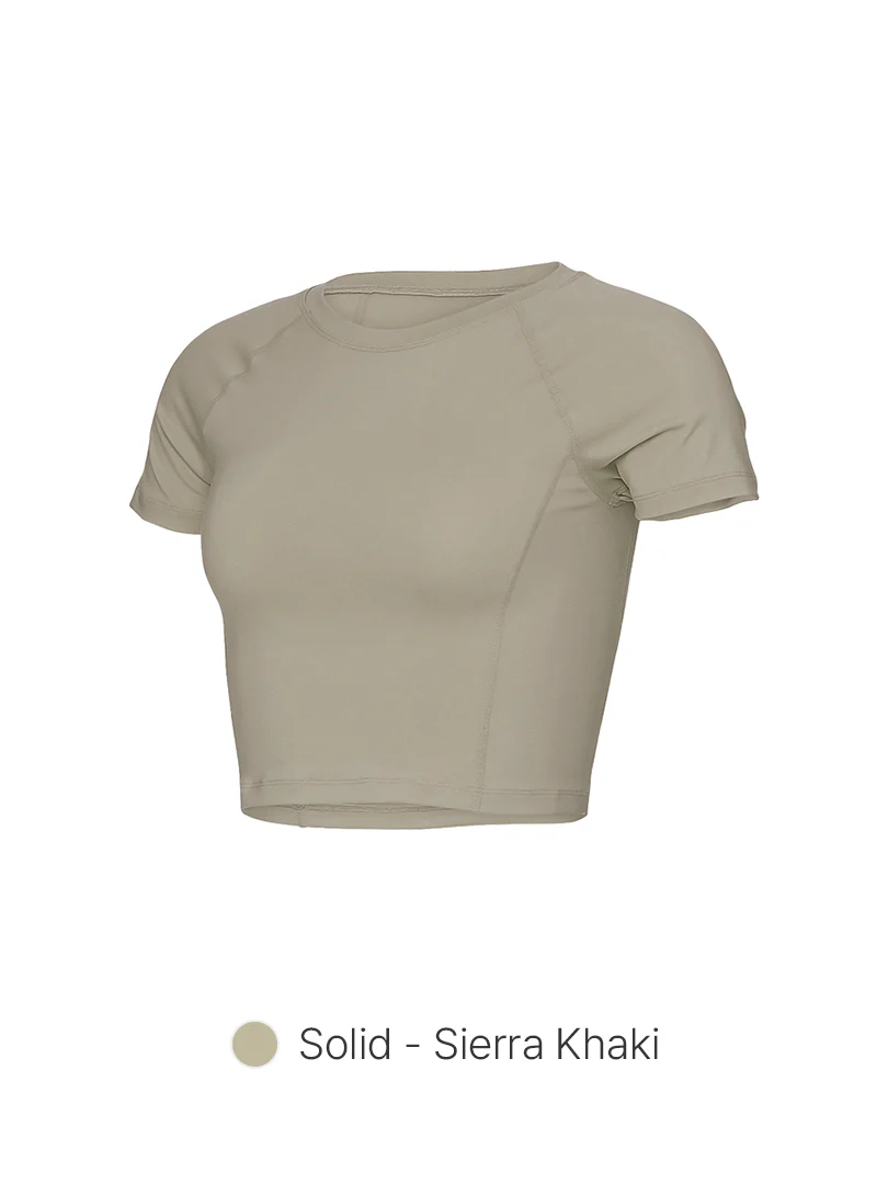 Airtouch Pace Cropped Short Sleeve - Image 9