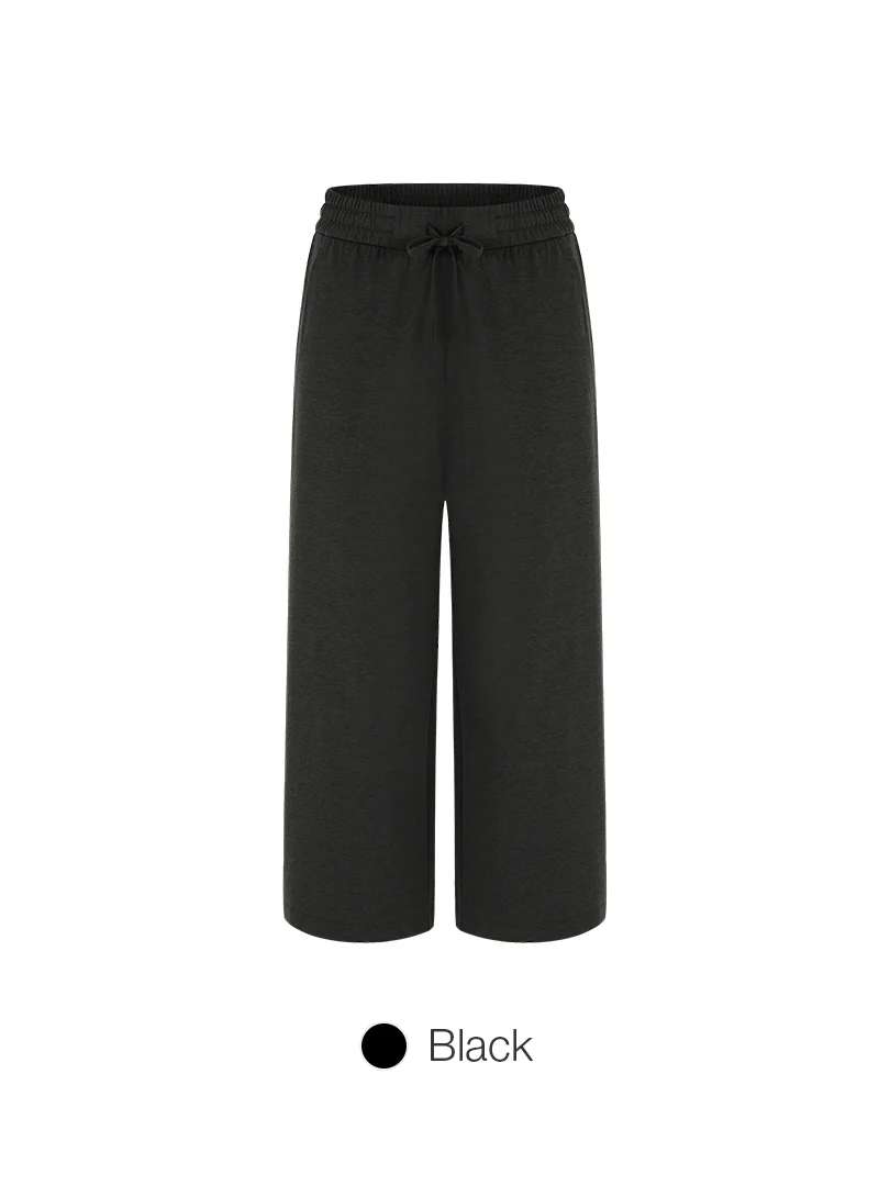 Airy Fit Wide Cropped Pants - Image 13