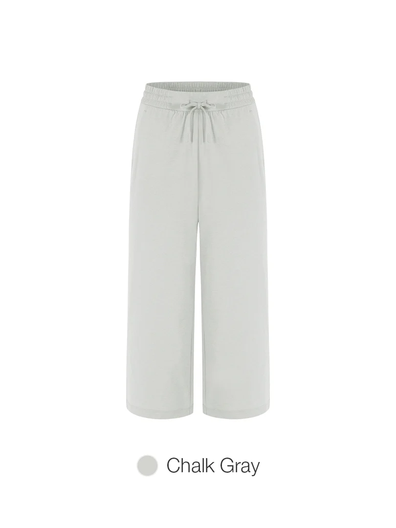 Airy Fit Wide Cropped Pants - Image 14