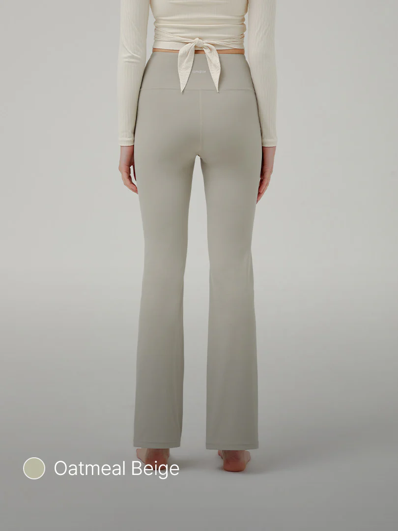 Airywin Front Slit Flare Leggings - Image 7