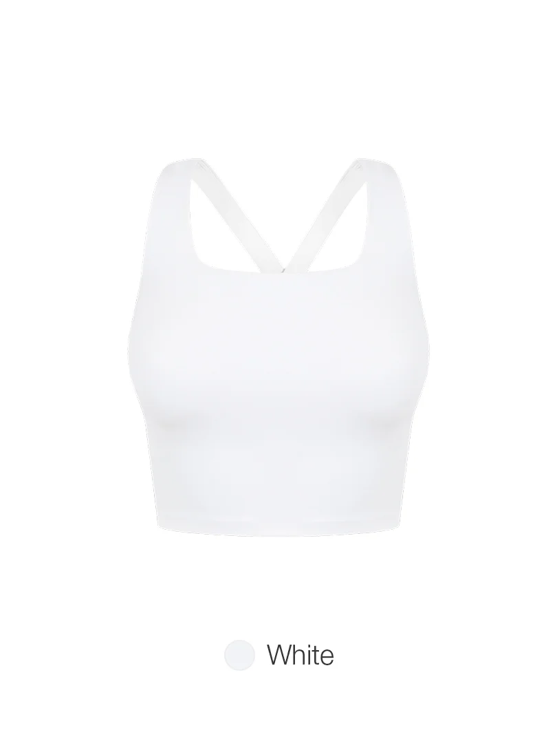 airywin Square Neck Longline Bra - Image 11