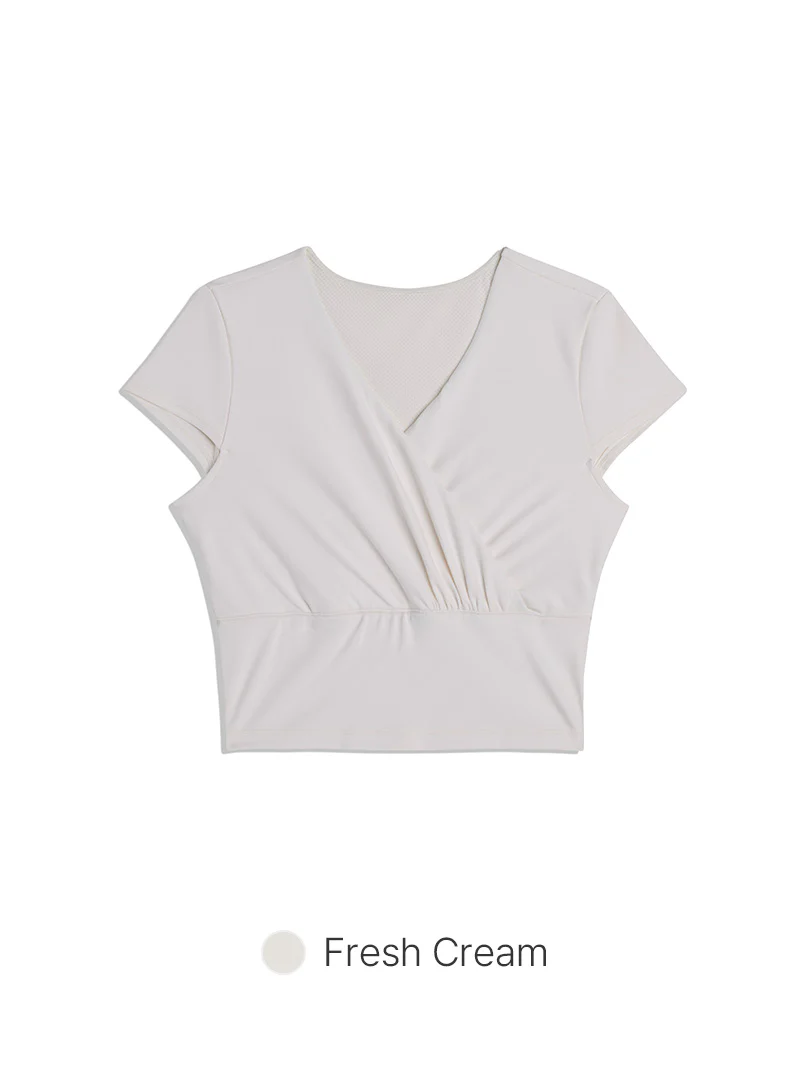 Be-Free Cap Sleeve Wrap Longline Bra - Image 10