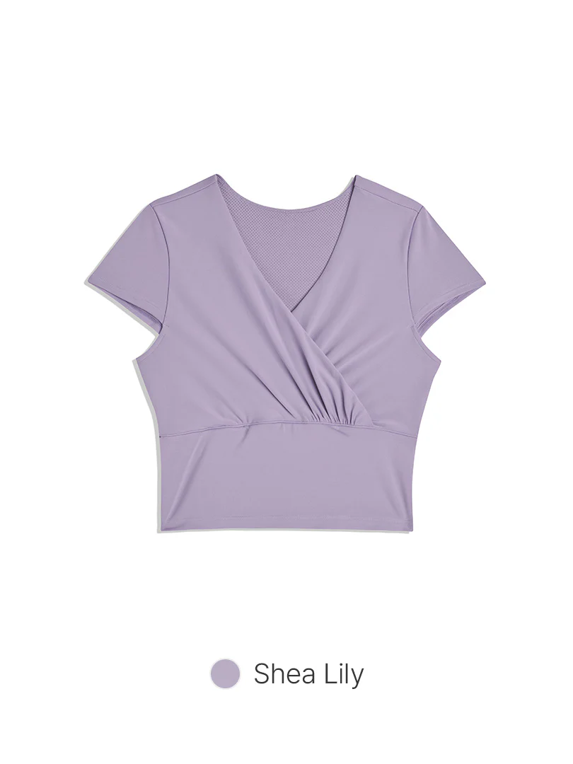 Be-Free Cap Sleeve Wrap Longline Bra - Image 11