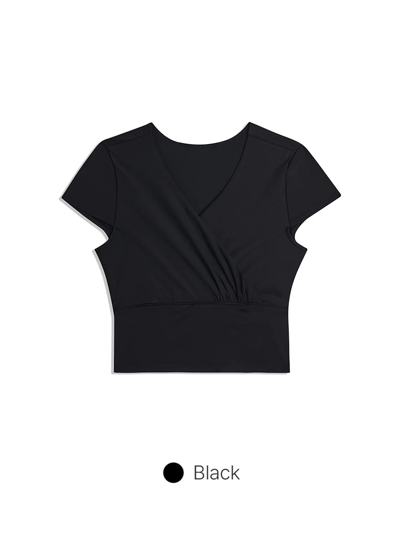 Be-Free Cap Sleeve Wrap Longline Bra - Image 12