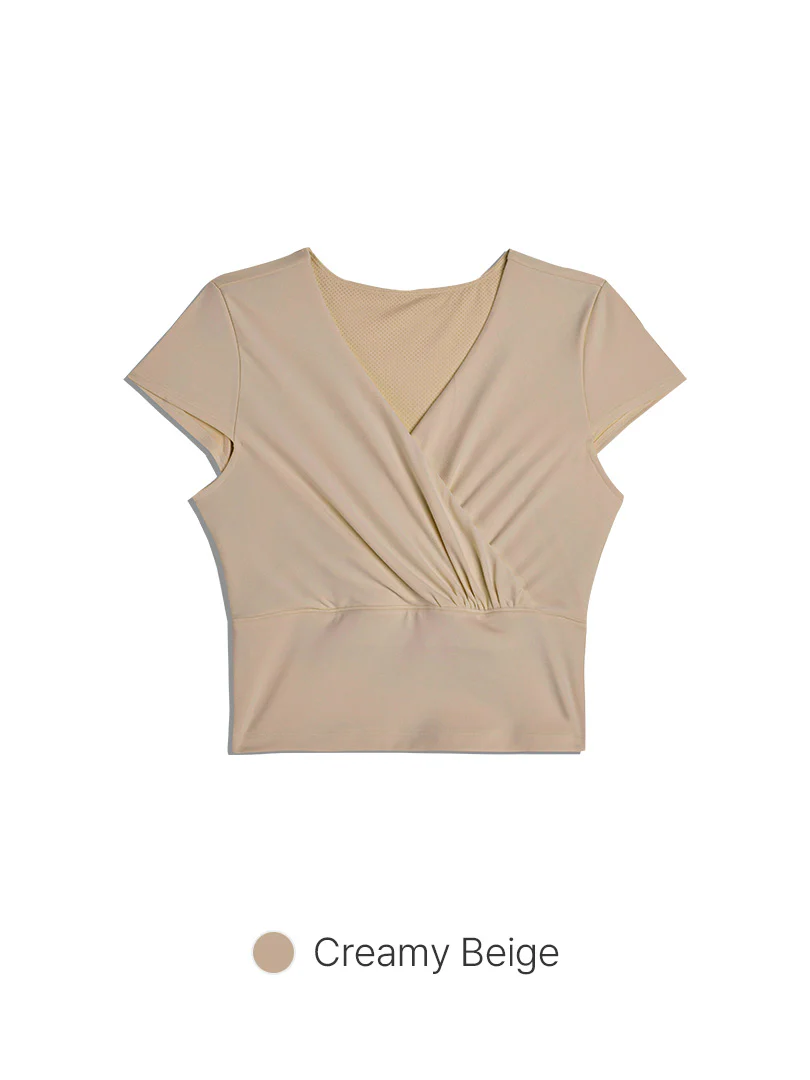 Be-Free Cap Sleeve Wrap Longline Bra - Image 7