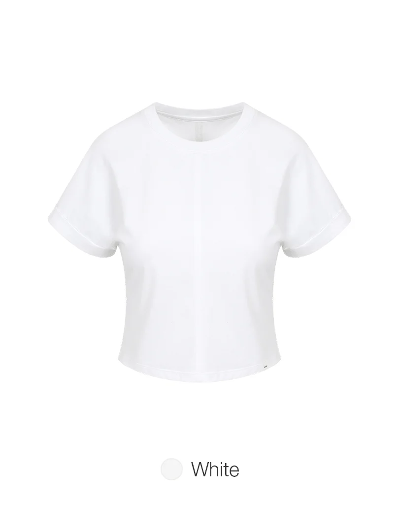 Cotton Roll-Up Short Sleeve Cover-Up - Image 3