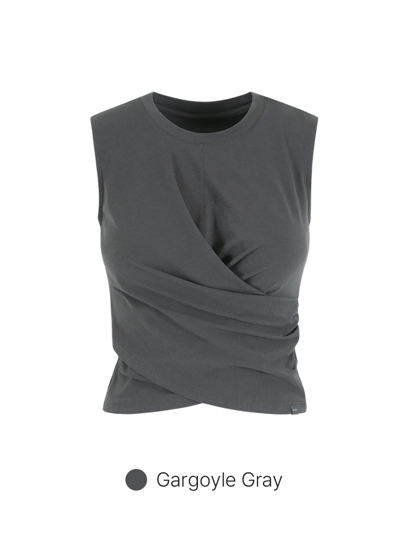Cross Wrap Tank Top - Image 6