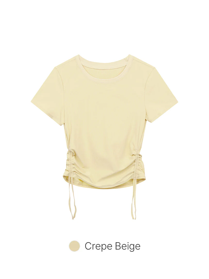 Drawstring Side Short Sleeve - Image 7