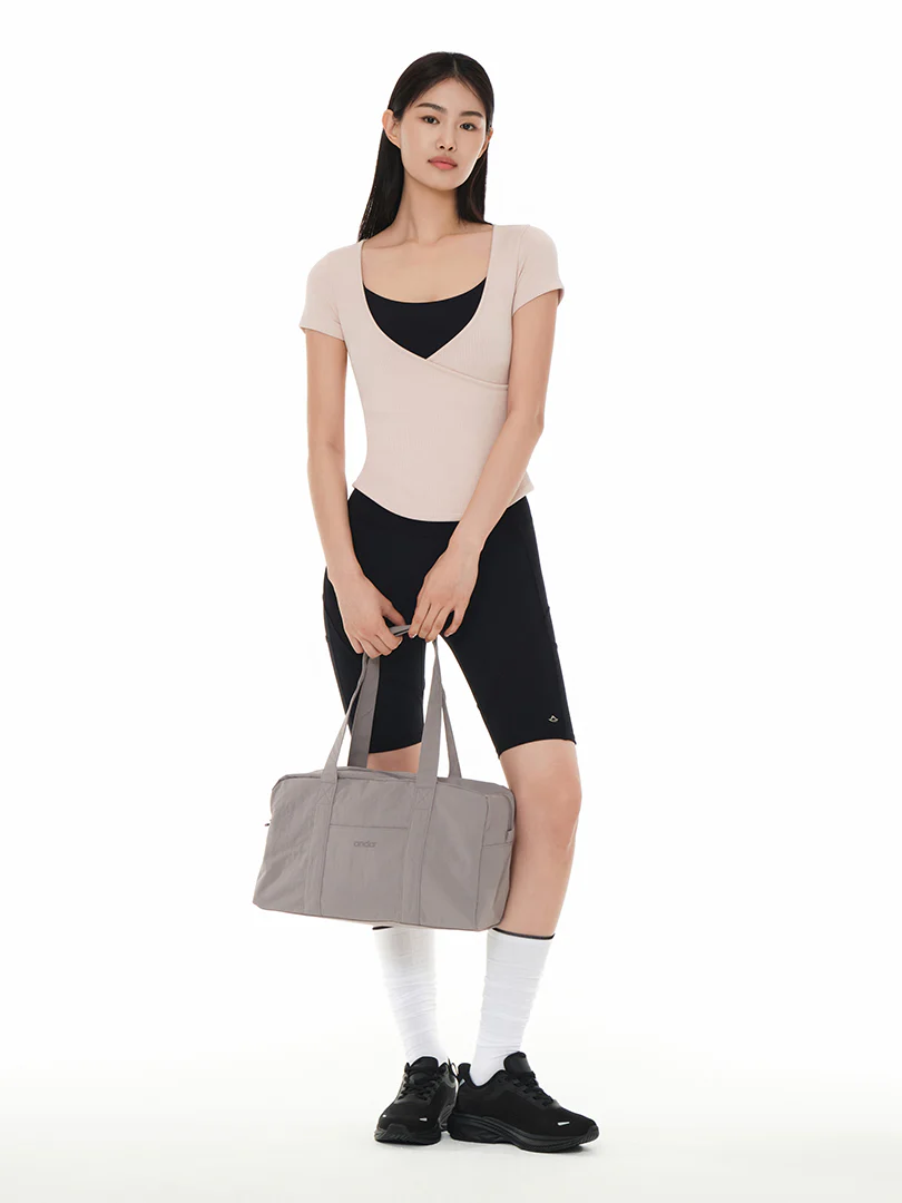 Fresh Ribbed Wrap Short Sleeve - Image 2