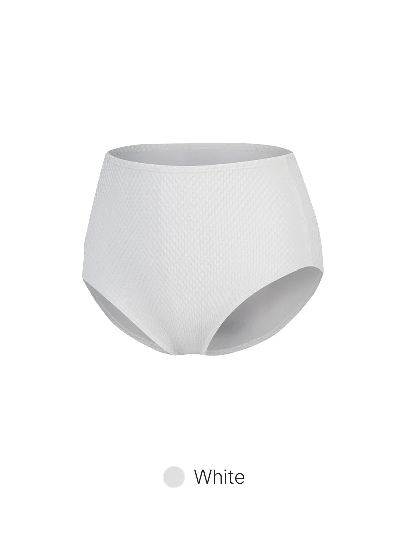 Jacquard High Waisted Bikini Bottom - Image 11
