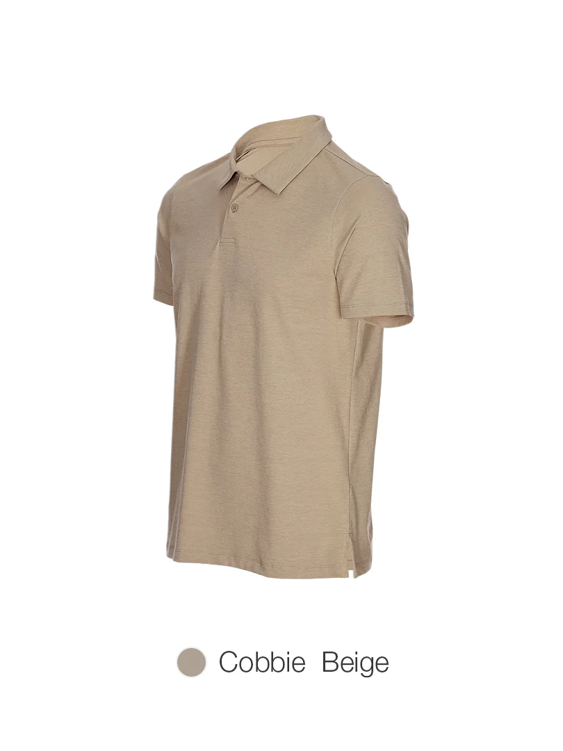 Men's NEW Airy Fit Short Sleeve Polo Shirt - Image 3