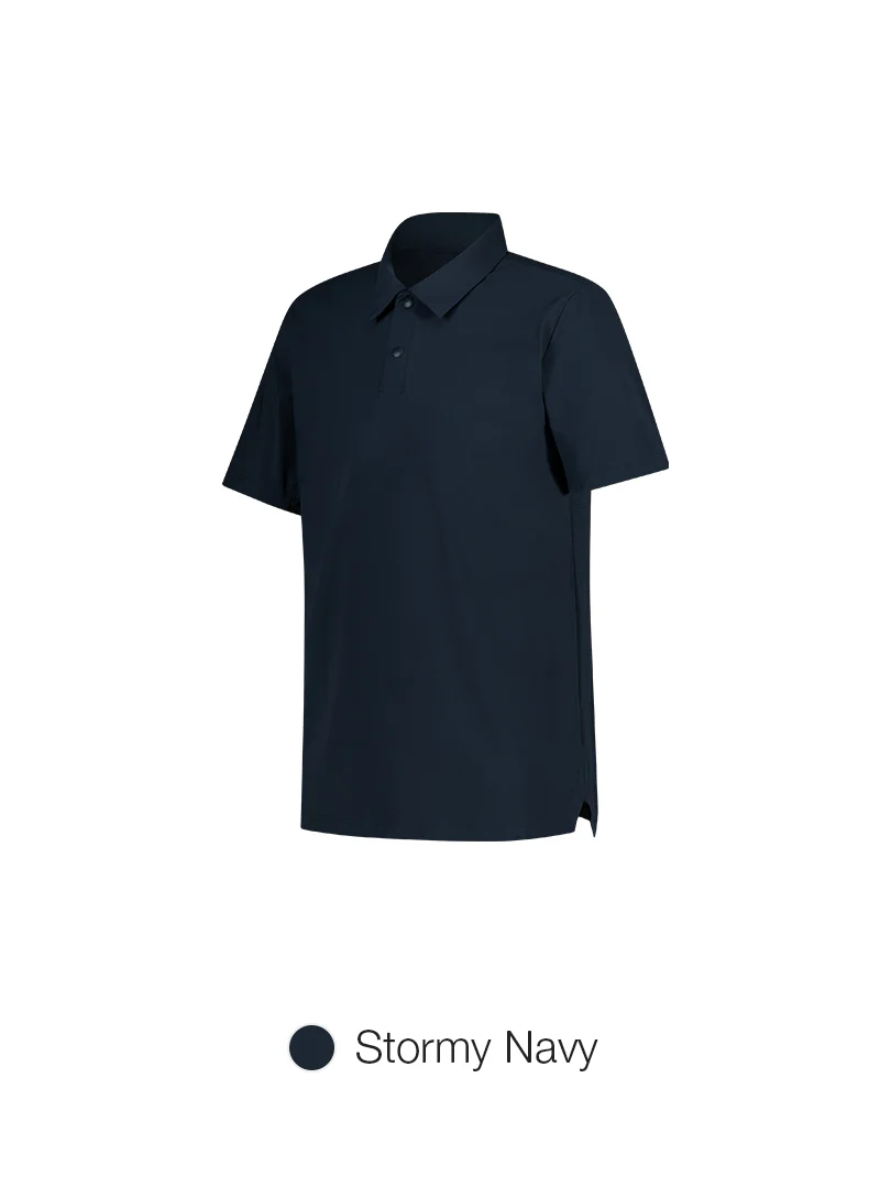 Men's Ice Ventilated Short Sleeve Polo Shirt - Image 6