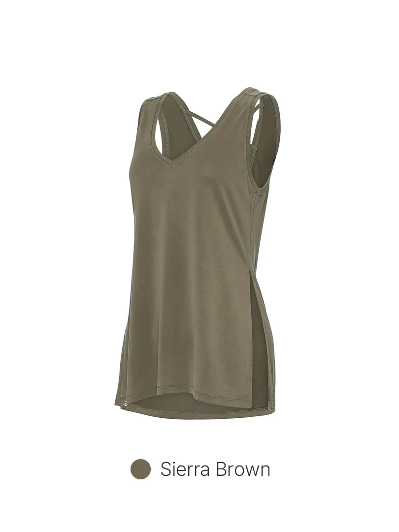 Modal Sustainable Drape Tank Top - Image 7