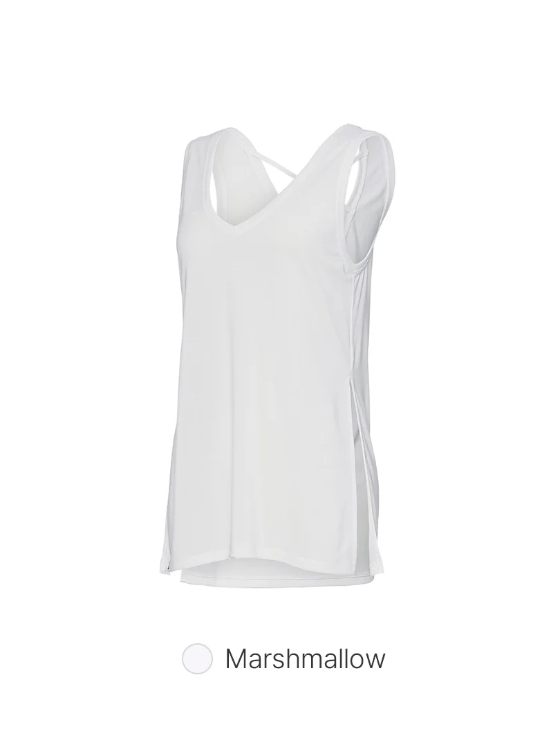 Modal Sustainable Drape Tank Top - Image 9