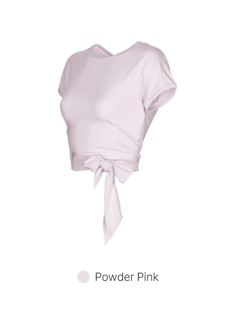 Modal Sustainable Tie-Waist Short Sleeve - Image 7