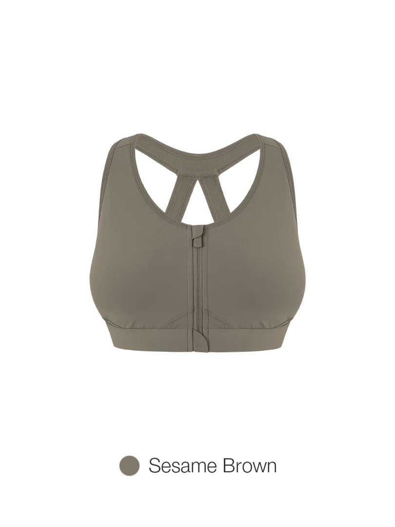 Running Front-Zip Bra - Image 6