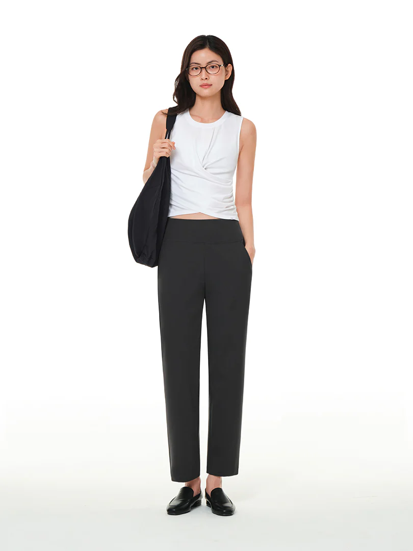 Soft Modal Cross Wrap Tank Top - Image 2