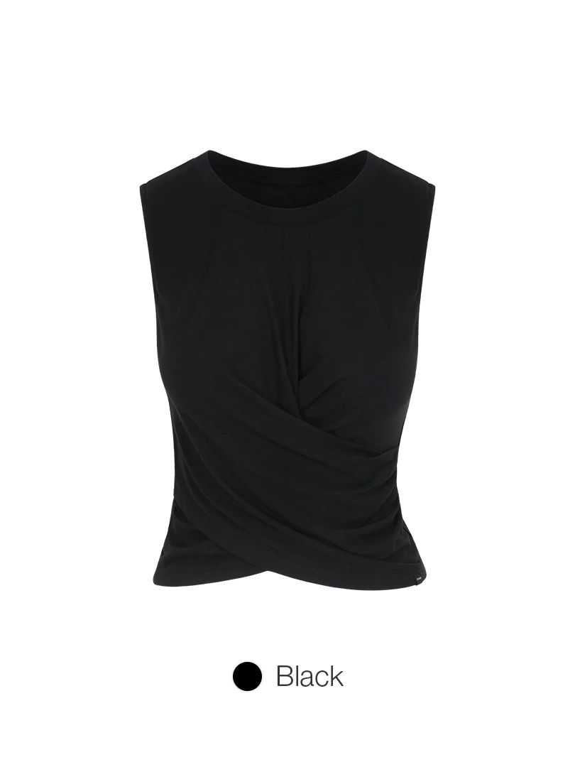 Soft Modal Cross Wrap Tank Top - Image 7