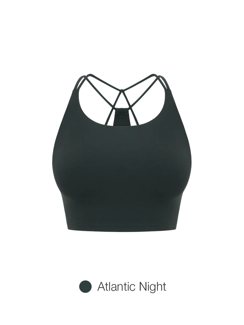 Softension Cross Back Longline Bra - Image 7
