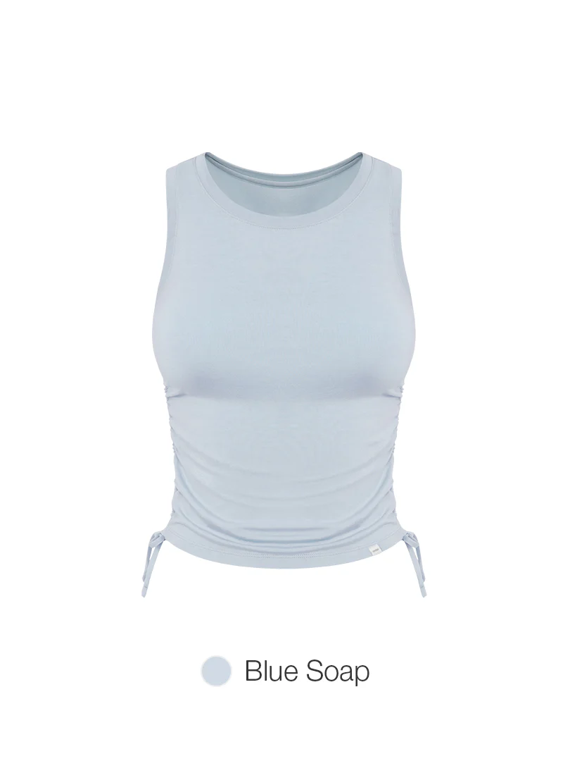 Soft Modal Ruched Sleeveless - Image 3