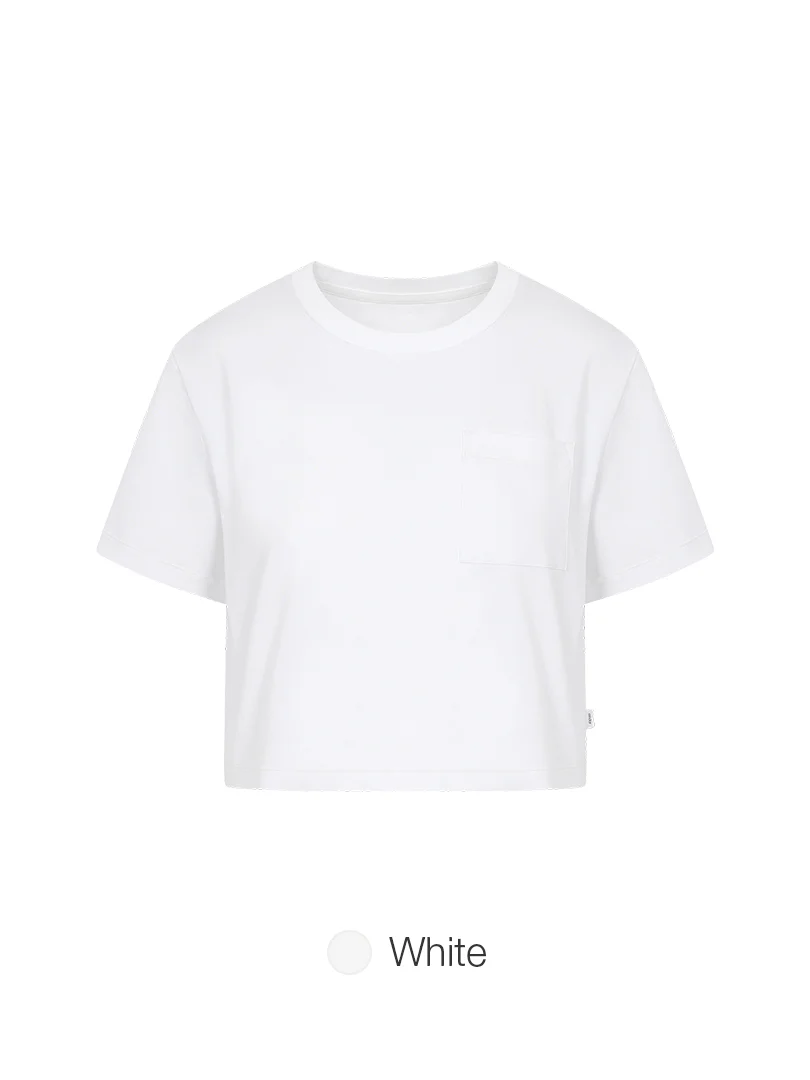 Stay-Cool Pocket Cropped Short Sleeve - Image 4
