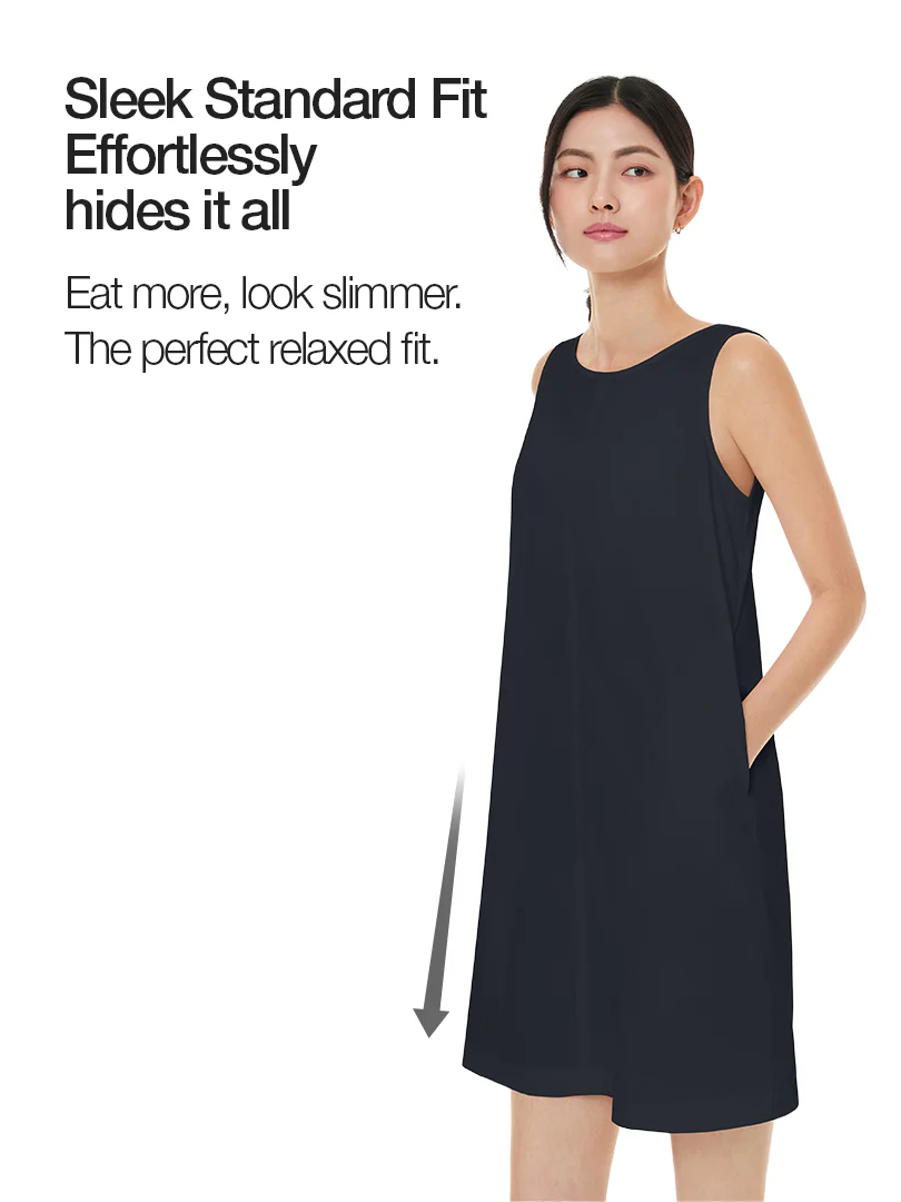 woven breeze Sleeveless Dress - Image 7