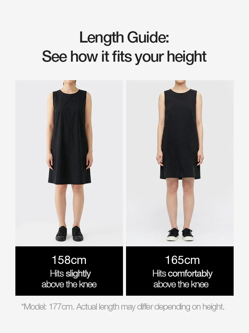 woven breeze Sleeveless Dress - Image 8